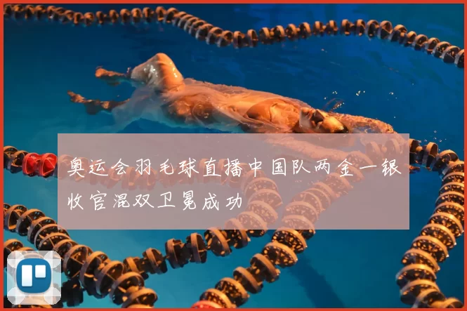 奥运会羽毛球直播中国队两金一银收官混双卫冕成功
